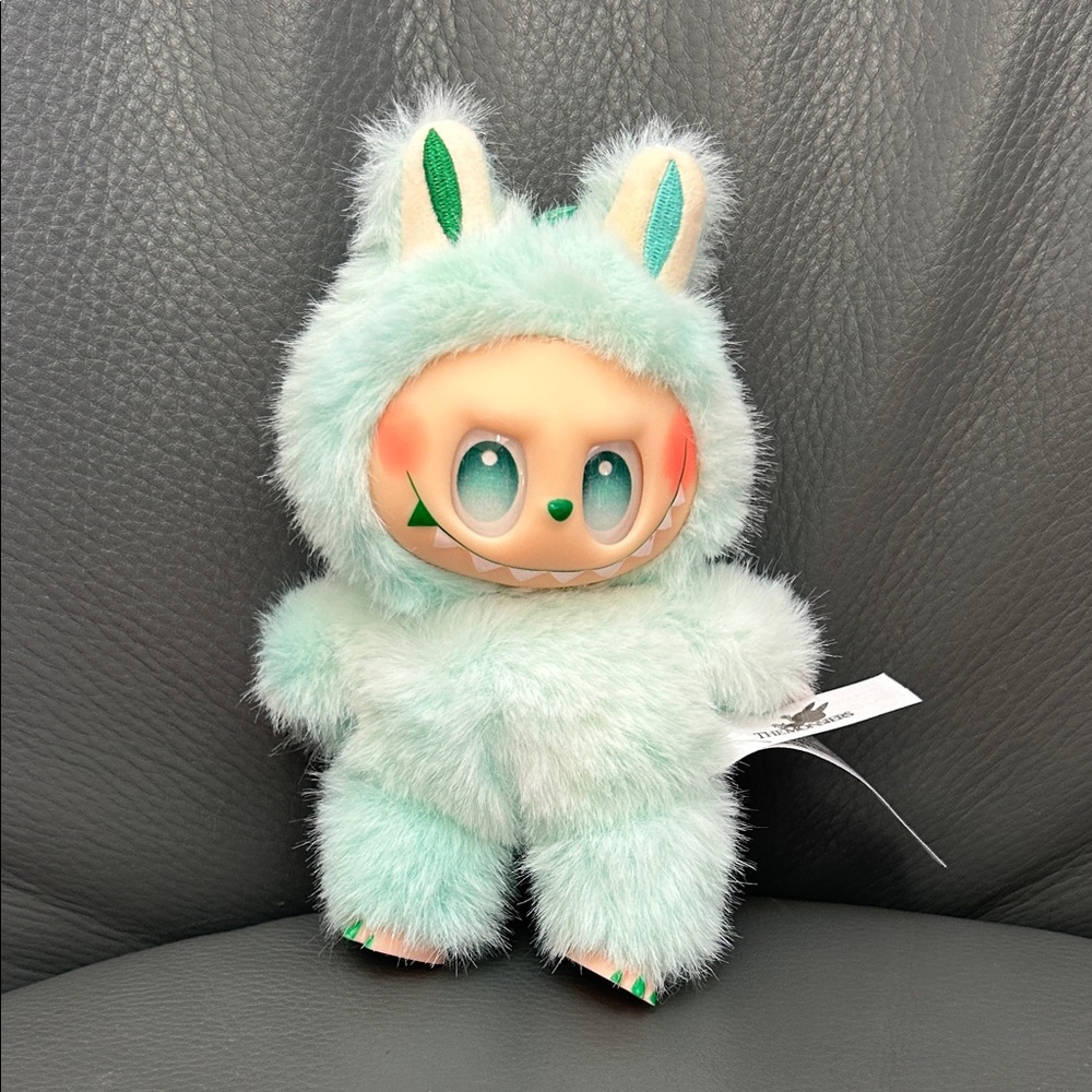 Cute Furry Mint Green Lafufu